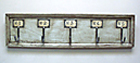light grey 5 hooks
